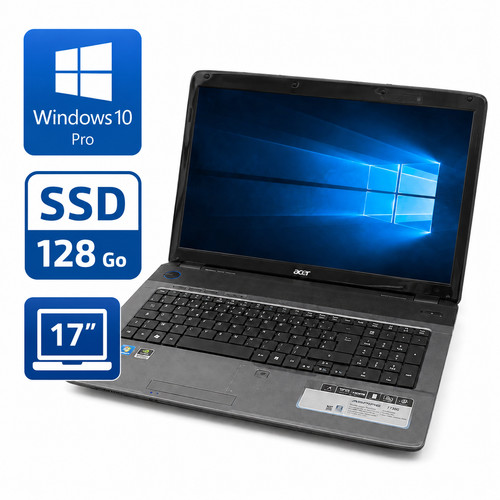 Acer aspire 7736zg - 17,3", ssd