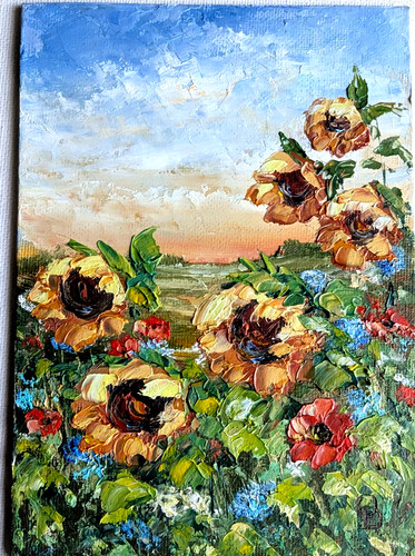 Girasoli olio originale - girasoli,