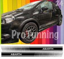 Fiat Grande Punto Abarth Strisce PVC Adesivo Pro Personalizzabili Fasce Auto