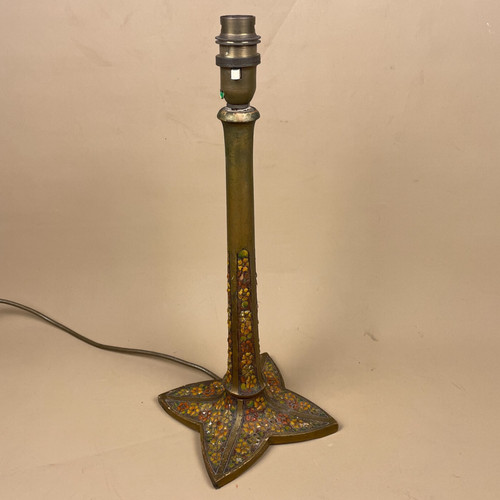 Vintage wood lamp wooden - lamp, light