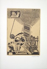 Valeriano TRUBBIANI, Acquaforte cm. 50x35 (cm. 34x24,5) anno 1983 es: 125/150