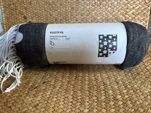 Ikea kustfyr plaid 130 170 - x,