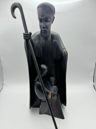 Ebano makonde scultura - makonde,