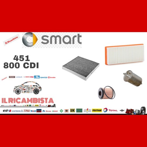 Kit tagliando filtri - filtri, smart