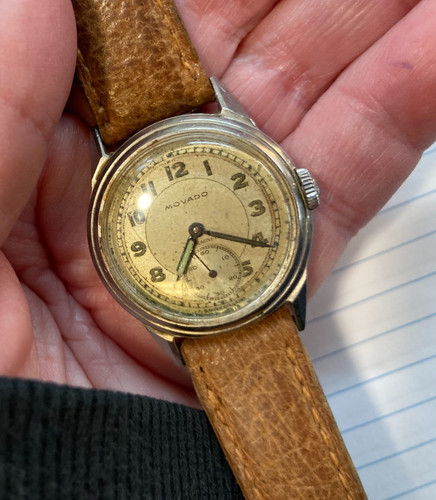 Ww2 orologio militare movado - ww2,