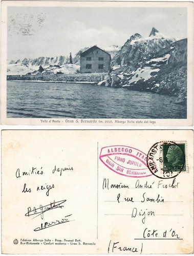 Gran bernardo aosta - gran, s.