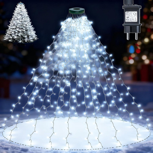 Luci natale albero 400 - natale,
