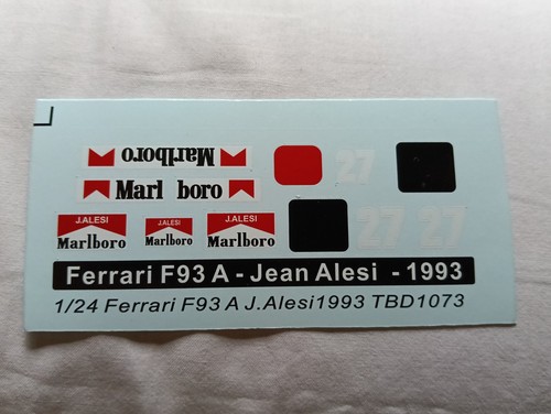 Decalcomania ferrari f93a - ferrari,