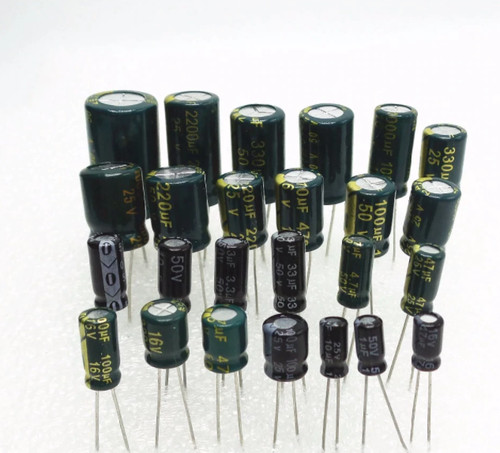 Lotx5 condensateurs 25v - lotx5,