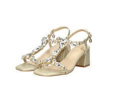 Sandali donna cerimonia oro - da,