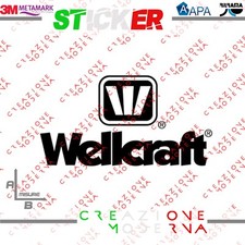 ADESIVO STICKER LOGO WELLCRAFT