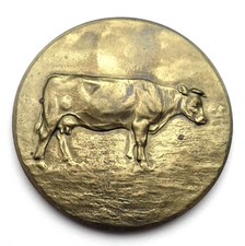 Antica medaglia bronzo premio