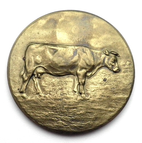 Antica medaglia bronzo premio