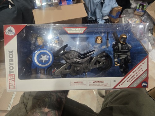 Set moto capitan america - moto,