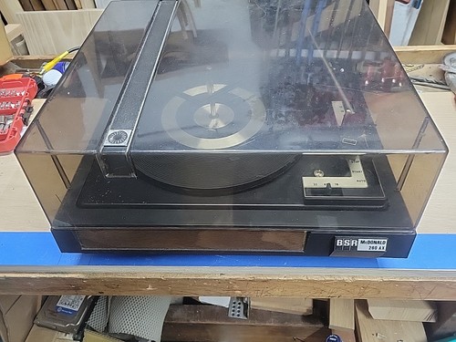Vintage bsr mcdonald 260 - mcdonald, ax