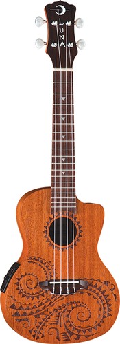 Ukulele mogano - in,
