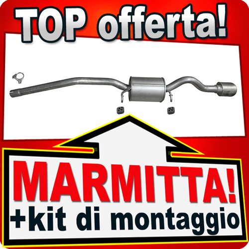Silenziatore posteriore per - silenziatore,