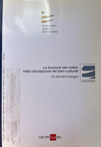 Funzione del notaio nella - la,