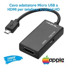 Adattatore da Micro USB a HDMI per Smartphone - Tablet Android