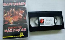 VIDEOCASSETTA VHS IRON MAIDEN BEHIND THE IRON CURTAIN VHS  MUSICALE MUSIC VHS