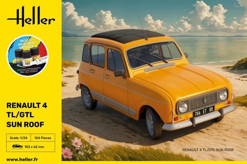 Heller kit auto renault 4 - heller,