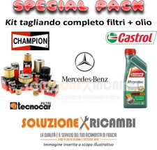 Kit Tagliando Filtri E Olio Mercedes VIto 112 Cdi 2.2 90Kw 122Cv 03/99- 07/03