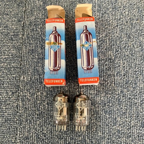 Telefunken ecc88 coppia - telefunken,