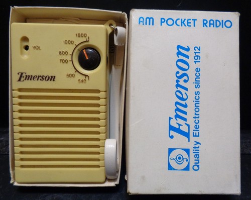 Radio tascabile vintage 1977