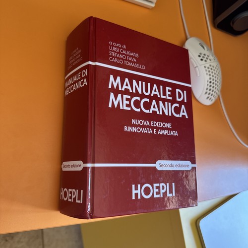 Manuale meccanica hoepli - manuale, di
