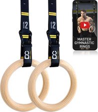 Anelli Da Ginnastica in Legno