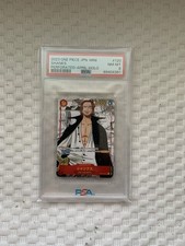 One Piece Japanese: Mini Shanks Manga Perforated -April-Holo PSA 8 2023 Onepiece