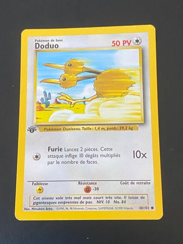 Carte pokemon doduo - doduo, 48/102