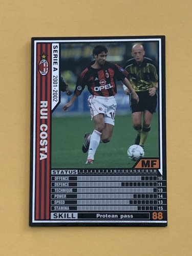 Card panini wccf - panini, giappone