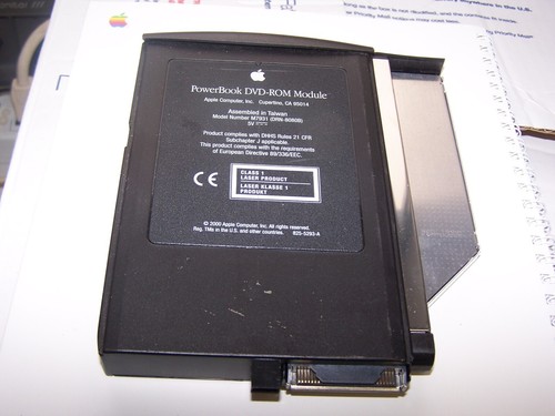 Powerbook dvd rom module - dvd-rom,