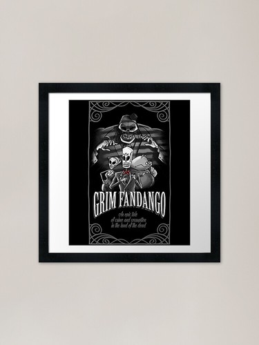 Grim fandango stampa artistica - fandango,