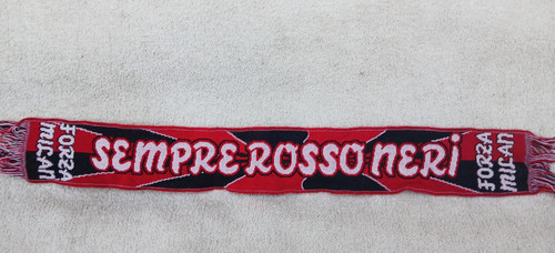 Sciarpa calcio milan - ac,