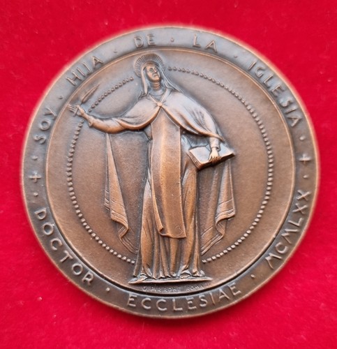 Medaglia bronzo santa - di,