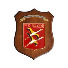 CREST ARALDICO art. AM0428 303° Gruppo Volo Autonomo Aeronautica Militare