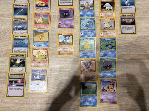 Carte pokémon 1999 - pokémon, 1999-2000