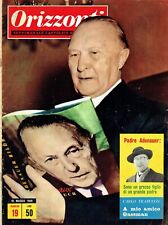 ORIZZONTI 1959/19=CARLO BERGOGLIO=ATTILIO NANI=ROBERT PEARY=FENOGLIO ALBERTO=