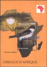 Africa Centrale 1999 Casa Martin Migratory Birds Natura Mappe Fauna Selvatica m/s MNH