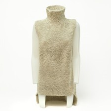 Pullover In Lana Beige Abito