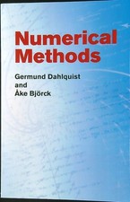 NUMERICAL METHODS DAHLQUIST - BJORCK DOVER PUBLICATIONS 2016  BROSSURA