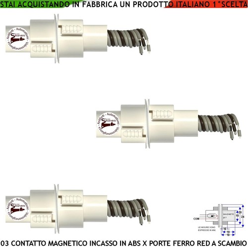 Sensori magnetici contatti a - magnetici,