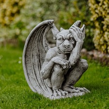 Gargoyle riflessivo statua - il,