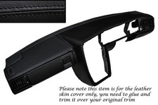 Copertura In Pelle Con Cuciture Nere Per Cruscotto Adatta A VW CORRADO 1988-1995