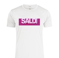 Maglietta panna con scritta