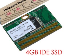 4 GB SSD IDE DOC MODULO MINI DISCO RIGIDO DE4PA-04GD31C1D 44 PIN 44 POLI IDE FLASH 48