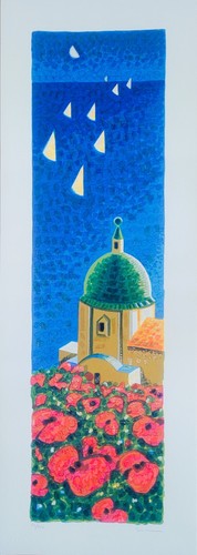 Mimmo sciarrano serigrafia - ,