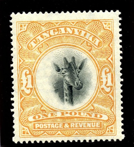 Tanganica 1922 kgv 1 - tanganica,